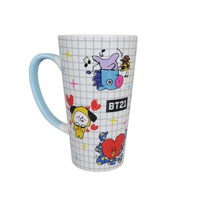 Mug Taza BT21 Personajes Completos Line Friends KPop Kawaii 480 ML1