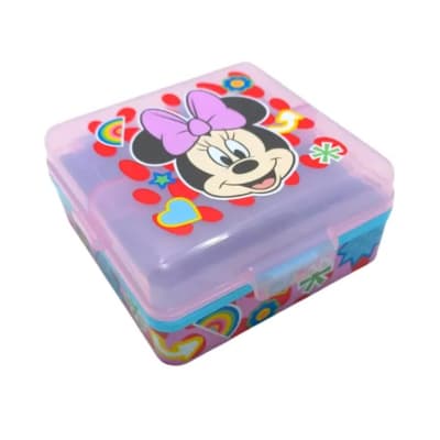 Taper Escolar Sandwichera Minnie Mouse1