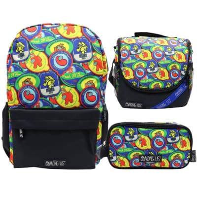 Pack Escolar Mochila Among Us Multicolor Oficio1