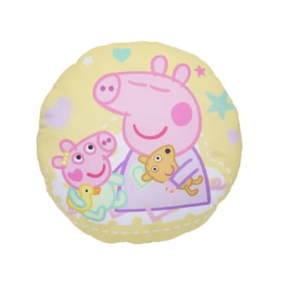 Cojin Almohada Peppa Pig Evie Patito Redondo 33x33 cm1