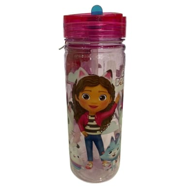 Tomatodo Escolar Botella Con Cañita Gabby Dollhouse 580 ML1