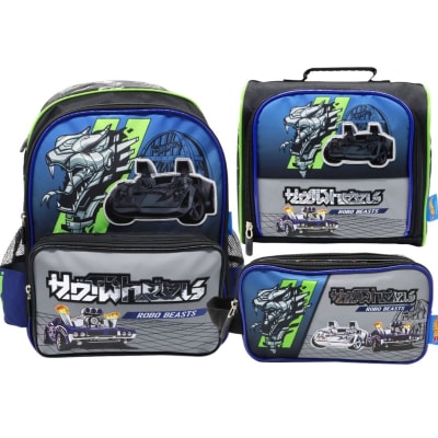 Pack Escolar Mochila Hot Wheels Oficio1