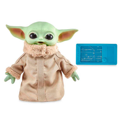 Muñeco Mattel Baby Yoda Grogu con Tablet The Mandalorian Star Wars1