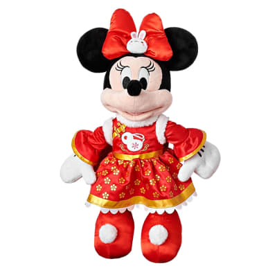 Peluche Disney Store Minnie Mouse Año Nuevo Lunar 20231