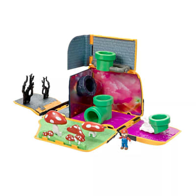 Playset Nintendo Mario Bros Mini Van Convertible1