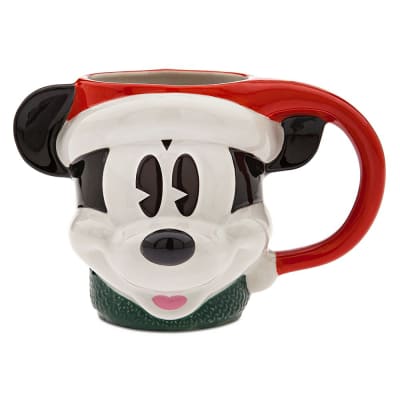 Mug Taza Disney Store Mickey Mouse Navidad Mod 11