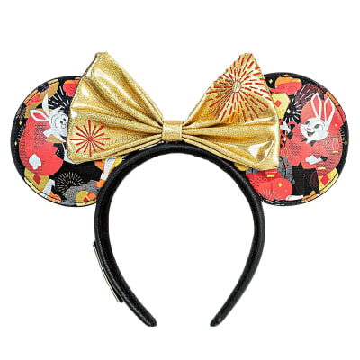 Vincha Diadema Orejas Minnie Año Nuevo Chino Conejo Disney Store1