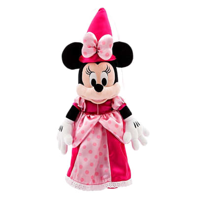 Peluche Mediano Disney Store Minnie Mouse Princesa1