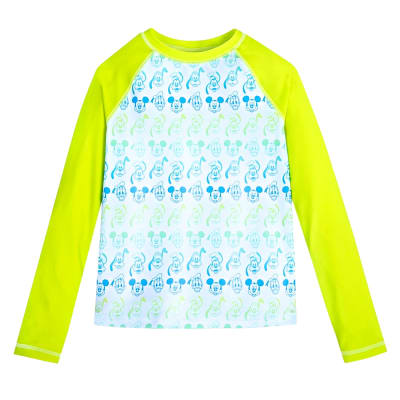 Polo Rash Guard Disney Store Mickey Mouse Amarillo1