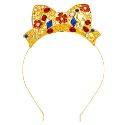 Corona Tiara Disfraz Niña Princesa Blanca Nieves Disney Store1