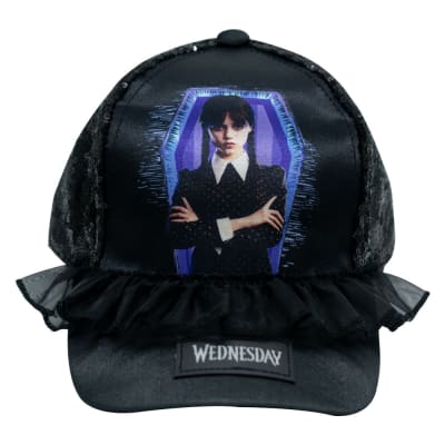 Gorro Niña Merlina Addams1