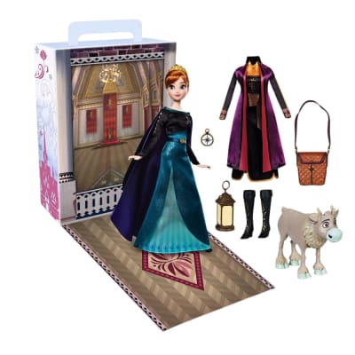 Muñeca Disney Store Ana Frozen 2 con ropa y accesorios1