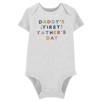 Body para Bebe Carters Primer Día del Padre1