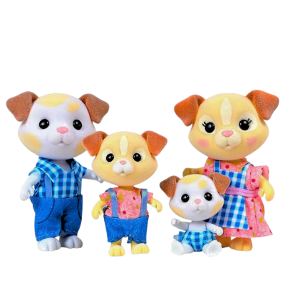 Pack Familia Perros Ternurines Honey Bee3