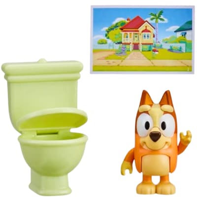 Bluey Bingo con inodoro figura1