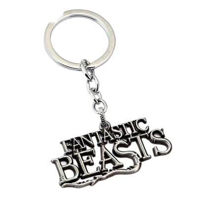 Llavero Animales Fantásticos y Donde Encontrarlos Plateado1