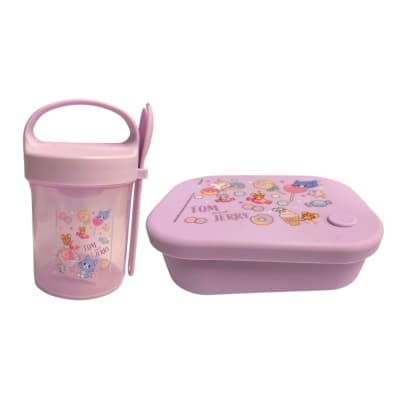 Pack Escolar Gokko Taper con Cuchara 560ml + Taper Silicona 770ml1