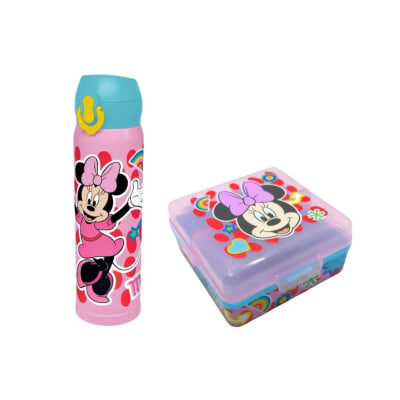 Pack Escolar Minnie Mouse Tomatodo 545ml + Taper Sandwichera1