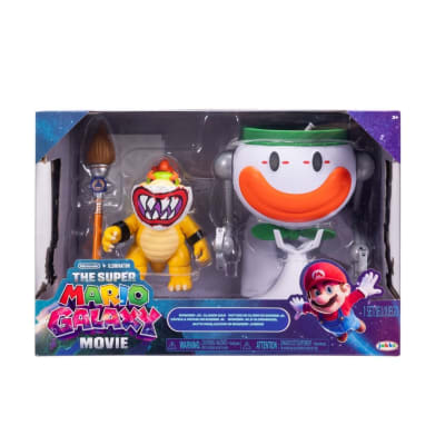 Set de Figuras Mario Galaxy Clowncar 13cm Nintendo1