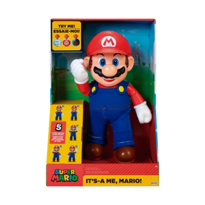 Figura Articulada Interactiva Super Mario Bros Nintendo 30 cm1