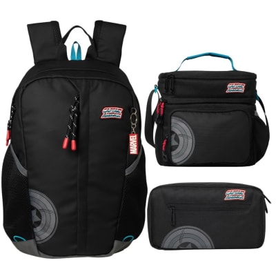 Pack Escolar Mochila Capitan America Oficio1