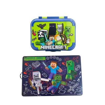 Pack Escolar Minecraft Taper 17 x 13 x 6 cm + Individual1