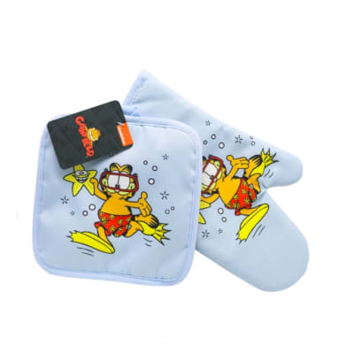 Guante y Toma olla de Cocina Adulto Garfield1