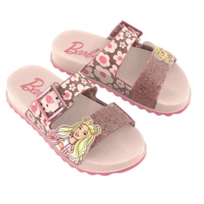 Sandalias Deluxe Barbie Rosado Niña1