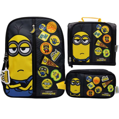 Pack Escolar Mochila Minions Kevin Mi Villano favorito Oficio1