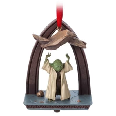 Ornamento Navidad Disney Store Yoda star wars1
