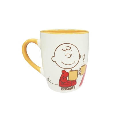 Mug Taza Cafe Ceramica Snoopy Blanca 390 ML1