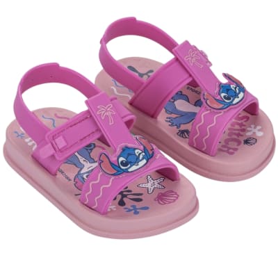 Sandalias Bebe Playeras Stitch Ipanema Lila1