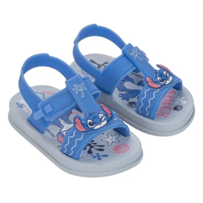 Sandalias Bebe Playeras Stitch Ipanema Celeste1