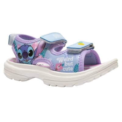 Sandalias Niña Playera Stitch Piña Lila1
