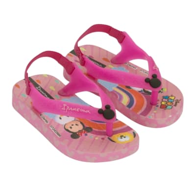 Sandalias Bebe Disney Ipanema Rosado1
