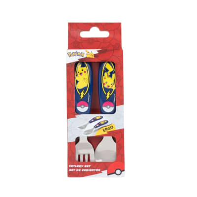 Set de Cubiertos Escolar Pokemon1