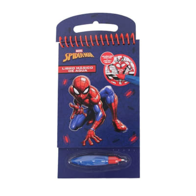 Libro Cuaderno Magico de Agua Artesco Spiderman1