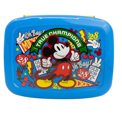 Taper con divisiones Bento Escolar Mickey1