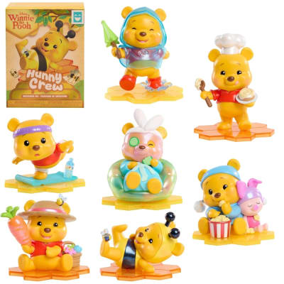 Figura Sorpresa Coleccionable Winnie The Pooh Hunny Crew Disney Serie Happy Haul1