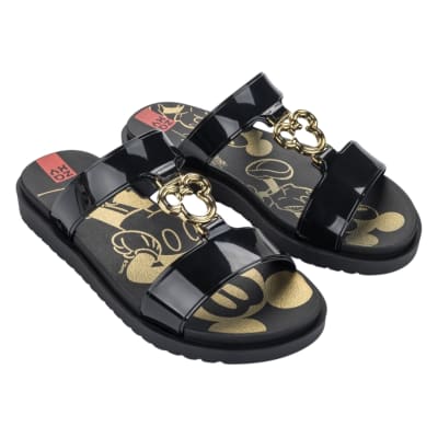Sandalias Mujer Casuales Mickey Mouse Zaxy Negro1