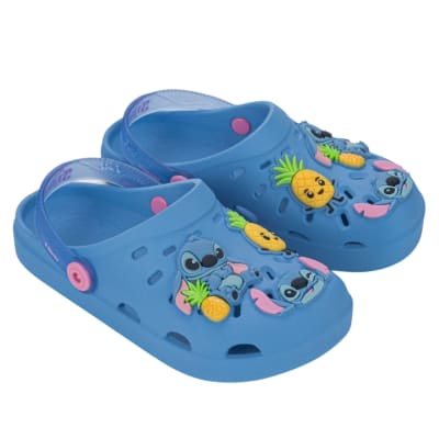 Sandalias Niña Canasta Clog Stitch Celeste1