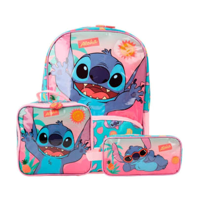 Pack Escolar Mochila Stitch Eco Oficio1