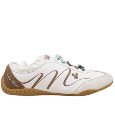 Zapatillas Urbanas Mujer Mickey Mouse Crema1