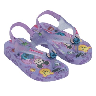 Sandalias Bebe Disney Ipanema Lila1