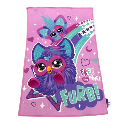 Set de Toallas Escolar x2 Furby 28x36cm1