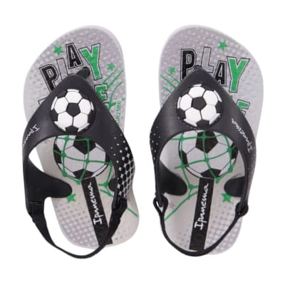 Sandalias Bebe Futbol Ipanema Blanco1