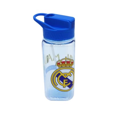 Tomatodo Escolar Botella Con Cañita Real Madrid Futbol 500 ML1