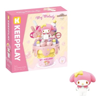 Keeppley Sanrio My Melody - Set Armable Cono Crujiente Sabor Taro1