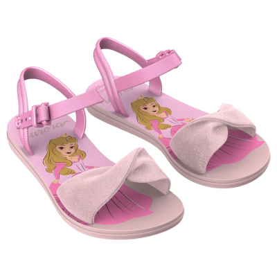 Sandalias Deluxe Princesa Aurora Rosado Niña1
