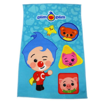 Set de Toallas Escolar x2 Plim Plim 28x36cm1